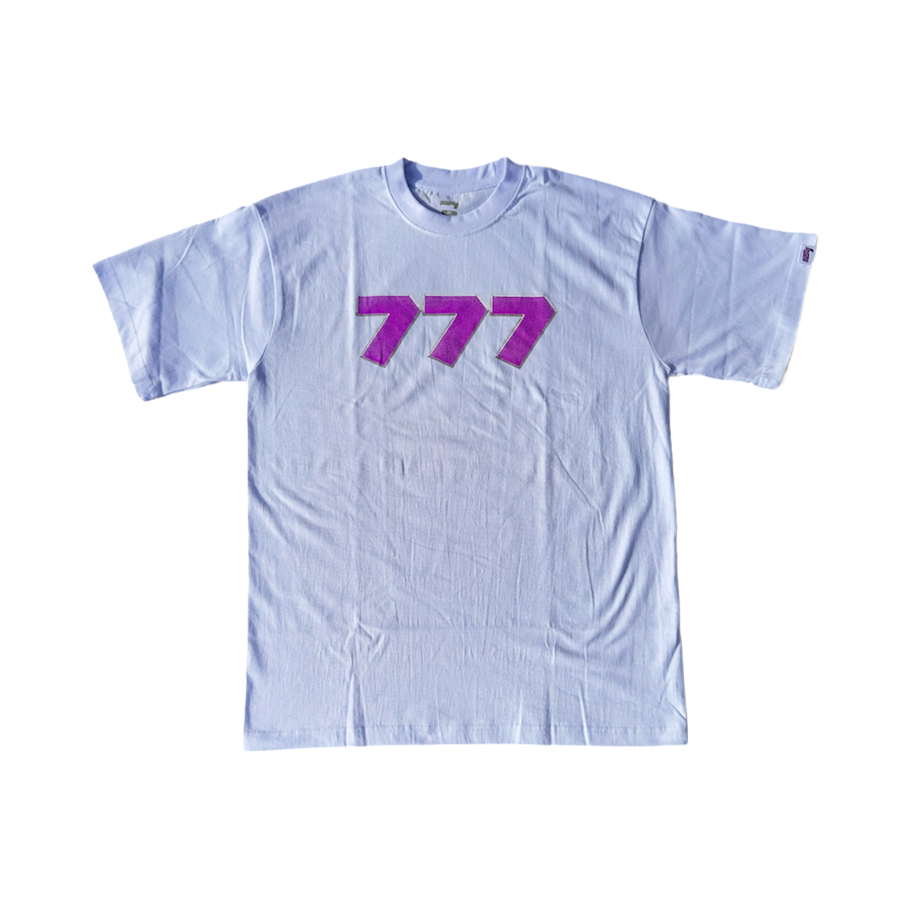 FW25 777 Logo T-Shirt White