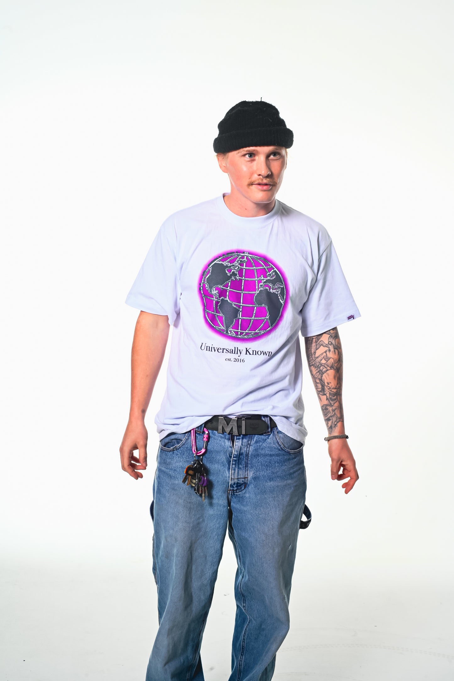 FW25 Globe T-shirt White