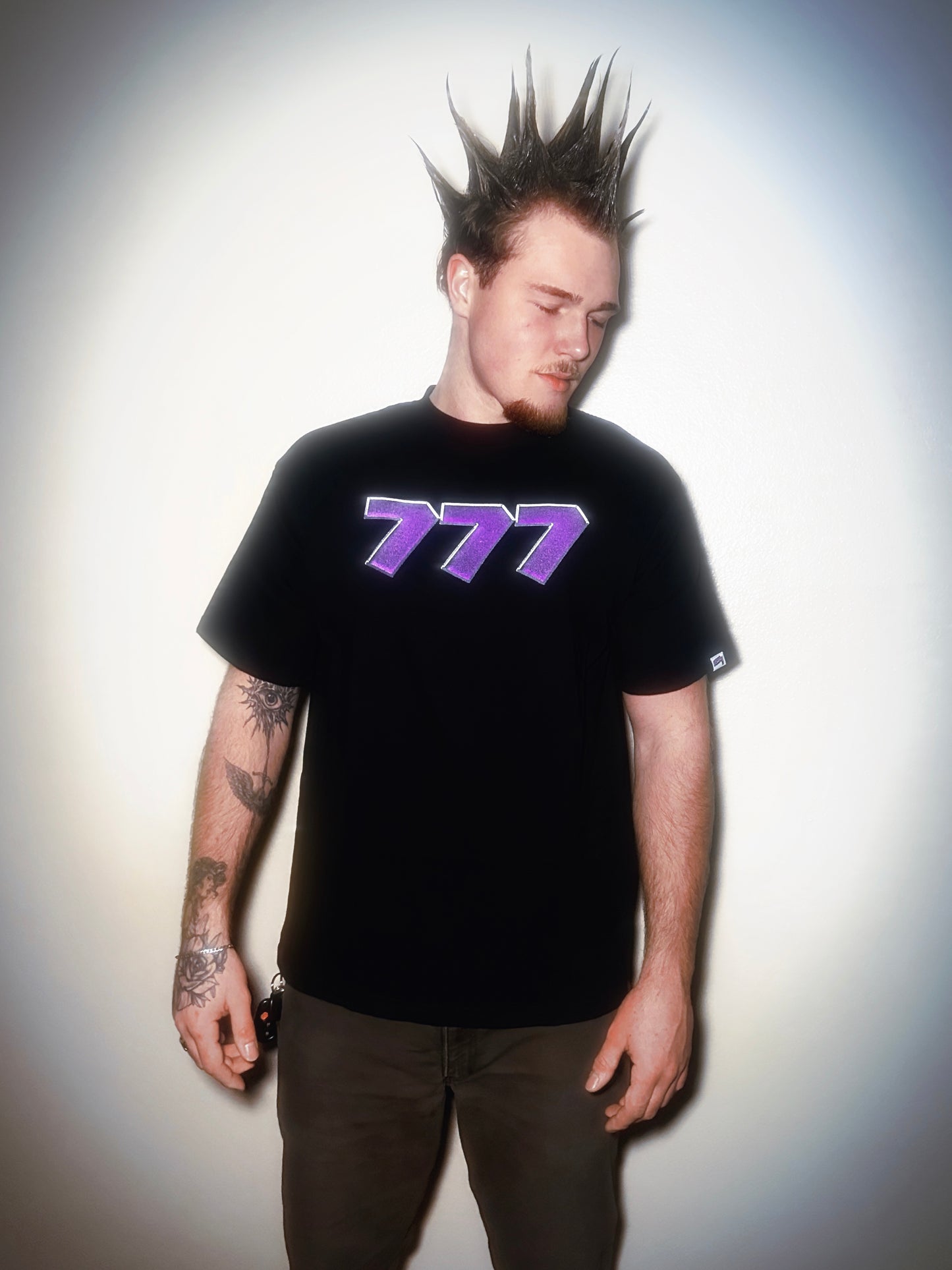FW25 777 T-Shirt Black